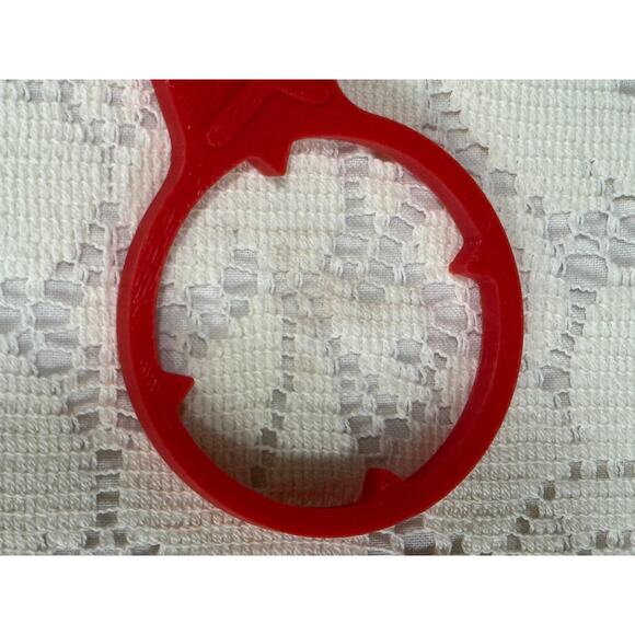 Vintage Quaker Lace Tablecloth 62x45 White Floral Pattern Mid Century Linen USA - Picture 5 of 14